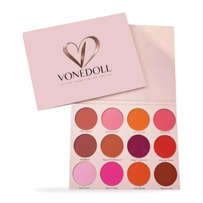 Vonedoll Beauty 20-Shade Blush Palette.
